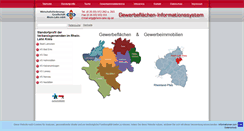 Desktop Screenshot of gewerbeflaechen-rhein-lahn.de